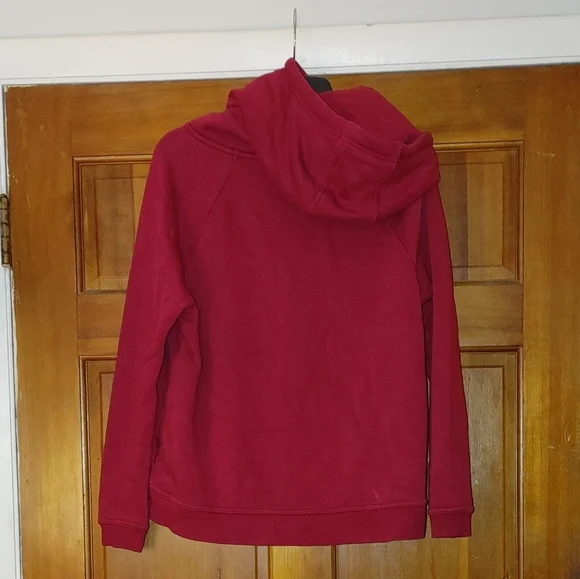 Nike Red Cowl Neck Hoodie - Picture 3 of 7